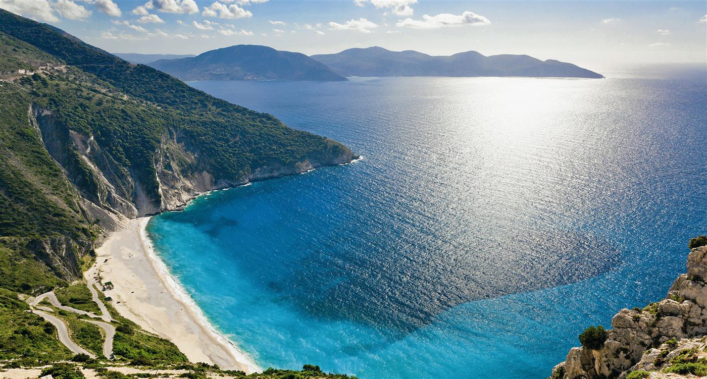 mirtos beach kefalonia rentacar